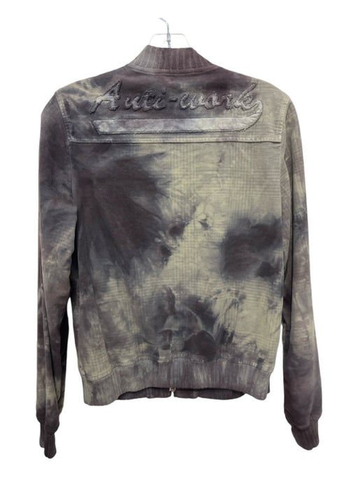 Diesel Size M Clay Cotton Zip Up Tye Dye Pockets Jacket Clay / M