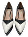 Miu Miu Shoe Size 40 Black & White Leather Platform Stiletto Pointed Toe Pumps Black & White / 40