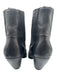 Celine Shoe Size 39.5 Black Leather Pointed Toe Western Booties Black / 39.5