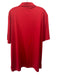 Peter Millar Size L Red Synthetic Solid Athletic Polo Men's Short Sleeve Red / L