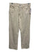 RE/DONE Size 27 Cream White Cotton Denim High Waist Button & Zip Fly Jeans Cream White / 27