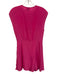 Claude Pierlot Size Est S/M Mangenta No Fabric Tag Sleeveless V Neck Dress Mangenta / Est S/M