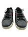 Gucci Shoe Size 11.5 Gray Leather Guccissima Sneaker Men's Shoes Gray / 11.5