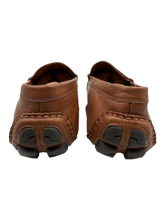 Polo Shoe Size 12 Brown Leather Solid Dress Loafer Men's Shoes Brown / 12