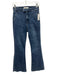 Hidden Size 26 Medium Wash Cotton & Spandex Zip Fly High Rise Flare Leg Jeans Medium Wash / 26