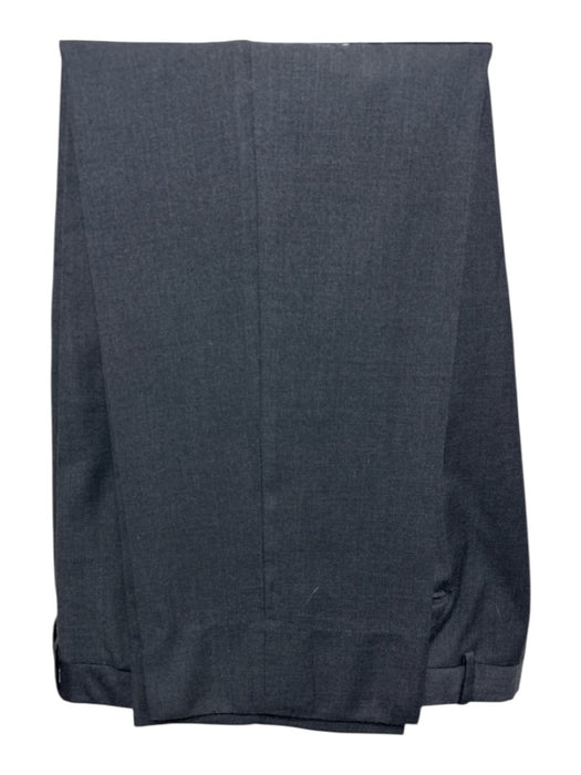 Canali Gray Wool Solid 2 Button Men's Suit Gray / 56