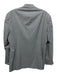 Boss Gray Wool Blend Micro notched 2 Button Men's Blazer Gray / 50