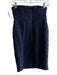 Tibi Size Est S Navy No Fabric Tag Knit Overlay Strapless Pleated Back Zip Dress Navy / Est S