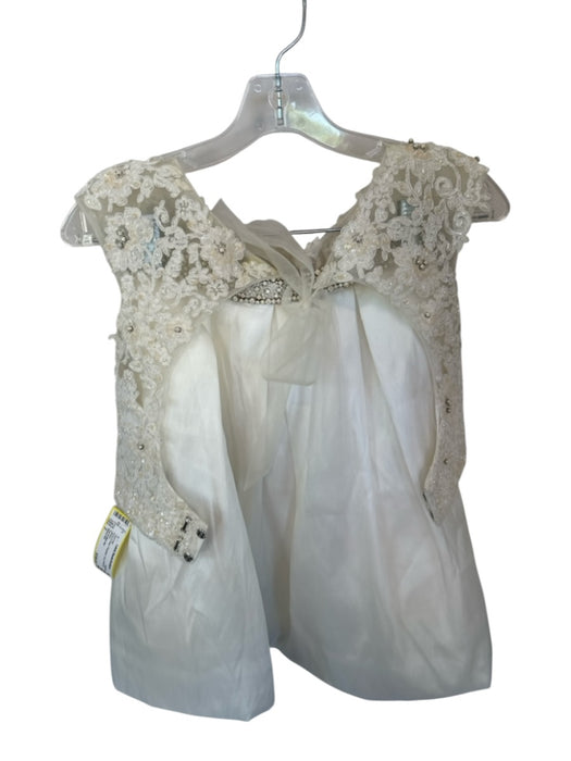 Sherri Hill Size 2 Ivory & Pearl Polyester Lace Beaded Skirt Set Ivory & Pearl / 2