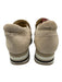 Soft Waves Shoe Size 38 Beige, White & Black Suede Perforated Round Toe Flats Beige, White & Black / 38