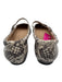 Dolce Vita Shoe Size 8 Brown & Beige Leather Square Toe Snake Ballerina Flats Brown & Beige / 8