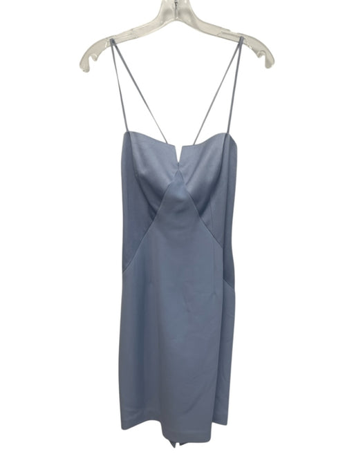 Andrea Polizzi for Rex Lester Size 10 Periwinkle Blue Polyester Blend Dress Periwinkle Blue / 10