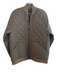 Drake Size M Brown Nylon & Polyester Quilted Ribbed Accent 2 Pocket Jacket Brown / M