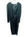 Veronica Beard Size 10 Emerald Green Silk & Spandex Long puff sleeve Midi Dress Emerald Green / 10