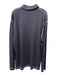 Armani Size XXL Gray Cotton Blend Solid Polo Men's Long Sleeve Shirt Gray / XXL