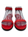 Alexander Wang Shoe Size 37.5 Red Leather Ankle Strap Open Toe Sandals Red / 37.5
