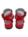 Alexander Wang Shoe Size 37.5 Red Leather Ankle Strap Open Toe Sandals Red / 37.5