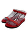 Alexander Wang Shoe Size 37.5 Red Leather Ankle Strap Open Toe Sandals Red / 37.5