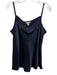 Burberry Size 12 Dark Navy Blue Missing Fabric Tag Spaghetti Strap Slip Tank Top Dark Navy Blue / 12