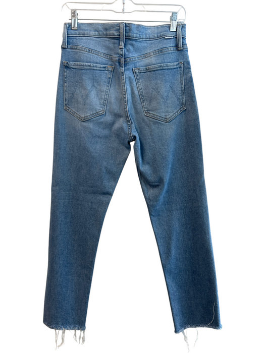 Mother Size 27 Light Wash Cotton High Rise Button Fly 5 Pocket Jeans Light Wash / 27