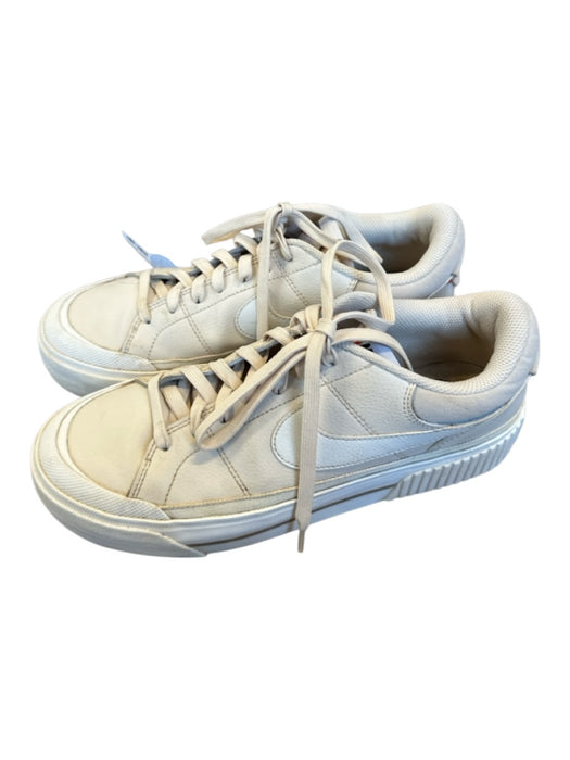 Nike Shoe Size 9.5 Cream Leather Platform Shoes Cream / 9.5