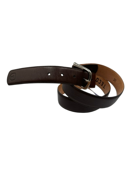 Tecovas Brown Leather Solid Men's Belt Brown