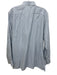Canali Size XL Light Blue & White Cotton Plaid Button up Men's Long Sleeve Shirt Light Blue & White / XL