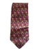 Ferragamo Red & Brown Silk Golfers Men's Ties Red & Brown