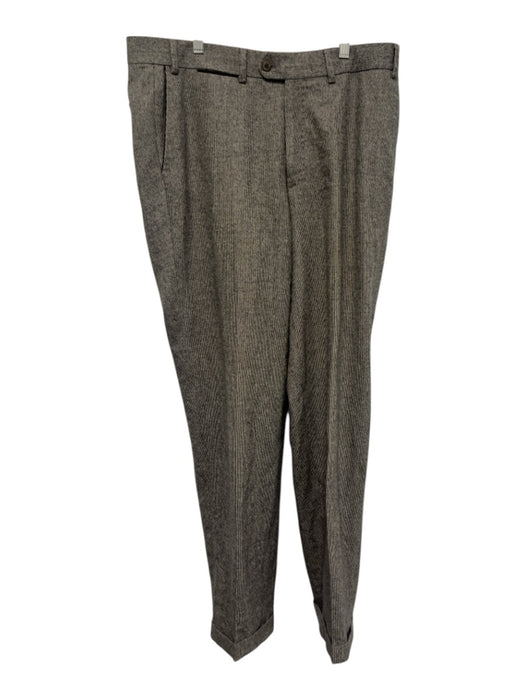 Hiltl Size 36 Gray, Black & White Wool Men's Pants Gray, Black & White / 36