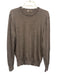 Suitsupply Size XL Brown Merino Wool Solid Men's Sweater Brown / XL