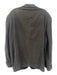 John Varvatos Brown Cotton Solid 2 Button Men's Blazer Brown / 48R