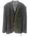John Varvatos Brown Cotton Solid 2 Button Men's Blazer Brown / 48R