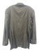 Burberry London Dark Gray Wool Solid 2 Button Men's Blazer Dark Gray / 44L