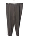 Canali Size 56 Brown & Blue Wool Plaid Men's Pants Brown & Blue / 56