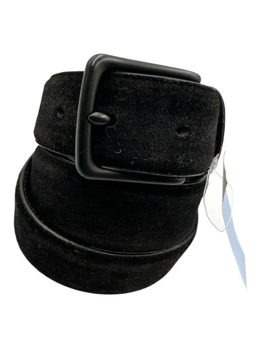 ALLSAINTS AS IS Black Solid Men's Belt Black