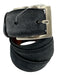 Saks Fifth Ave AS IS Navy Blue Suede Solid Men's Belt Navy Blue
