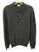 Etro Size Est 40 Navy Wool Knit Polo Men's Sweater Navy / Est 40