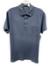 Ralph Lauren Black Size M Blue Cotton Solid Polo Men's Short Sleeve Blue / M