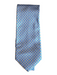 H Stockton Blue & Orange Silk Stars Men's Ties Blue & Orange