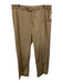 Ermenegildo Zegna Size 36 Beige Cotton Solid Men's Pants Beige / 36
