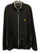 Clubhouse Collection Size XL Black Polyester Solid Zipper Long Sleeve Shirt Black / XL