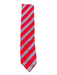 Brioni Red & Blue Silk Striped Men's Tie Red & Blue