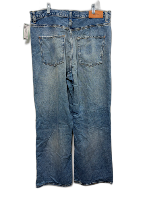 7 For All Mankind Size 33 Medium light wash Cotton Denim Distressed Jeans Medium light wash / 33