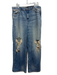 7 For All Mankind Size 33 Medium light wash Cotton Denim Distressed Jeans Medium light wash / 33