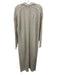 All Saints Size L Grey Viscose & Polyester Long Sleeve Knit Open Cardigan Grey / L