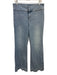 Alice + Olivia Jeans Size 32 Light Wash Cotton Zip Fly Hook & Eye Mid Rise Jeans Light Wash / 32