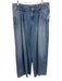 Alice + Olivia Jeans Size 32 Medium Wash Cotton Zip Fly Hook & Eye Flare Jeans Medium Wash / 32