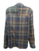 Paige Size M Green & Black Cotton Blend Plaid Button Up Men's Long Sleeve Shirt Green & Black / M