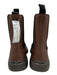 Burberry Shoe Size 42 Brown Leather Solid Chelsea Men's Shoes Brown / 42