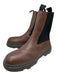 Burberry Shoe Size 42 Brown Leather Solid Chelsea Men's Shoes Brown / 42